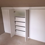 Zolderinrichting door timmerman en schrijnwerkerij Mermuys uit Jabbeke: afbeelding 1 van 53