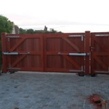 Poorten door timmerman en schrijnwerkerij Mermuys uit Jabbeke: afbeelding 1 van 30