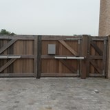 Poorten door timmerman en schrijnwerkerij Mermuys uit Jabbeke: afbeelding 4 van 30