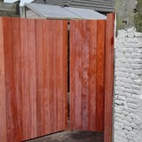 Poorten door timmerman en schrijnwerkerij Mermuys uit Jabbeke: afbeelding 23 van 30